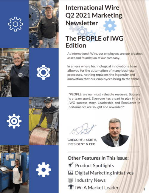 IWC Newsletter - The People Edition